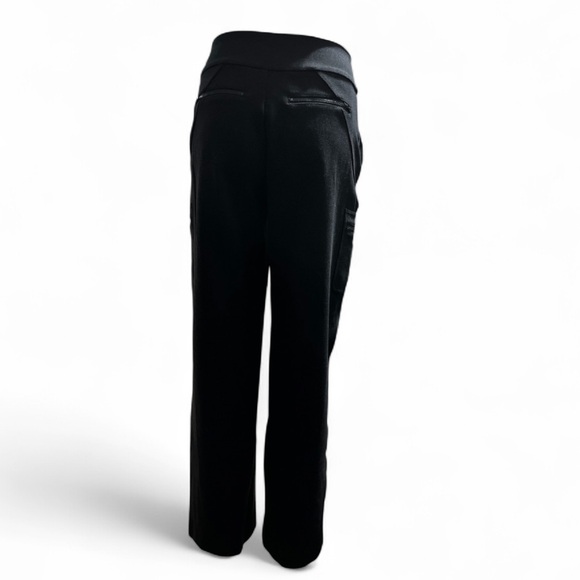 Athleta Venice Heathered Cargo Pant Black Gray Inseam 29 - Picture 4 of 8